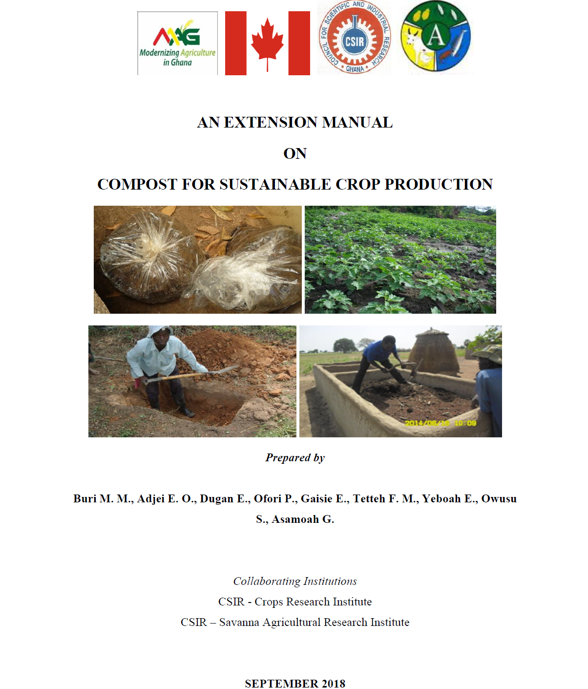Manual on Compost