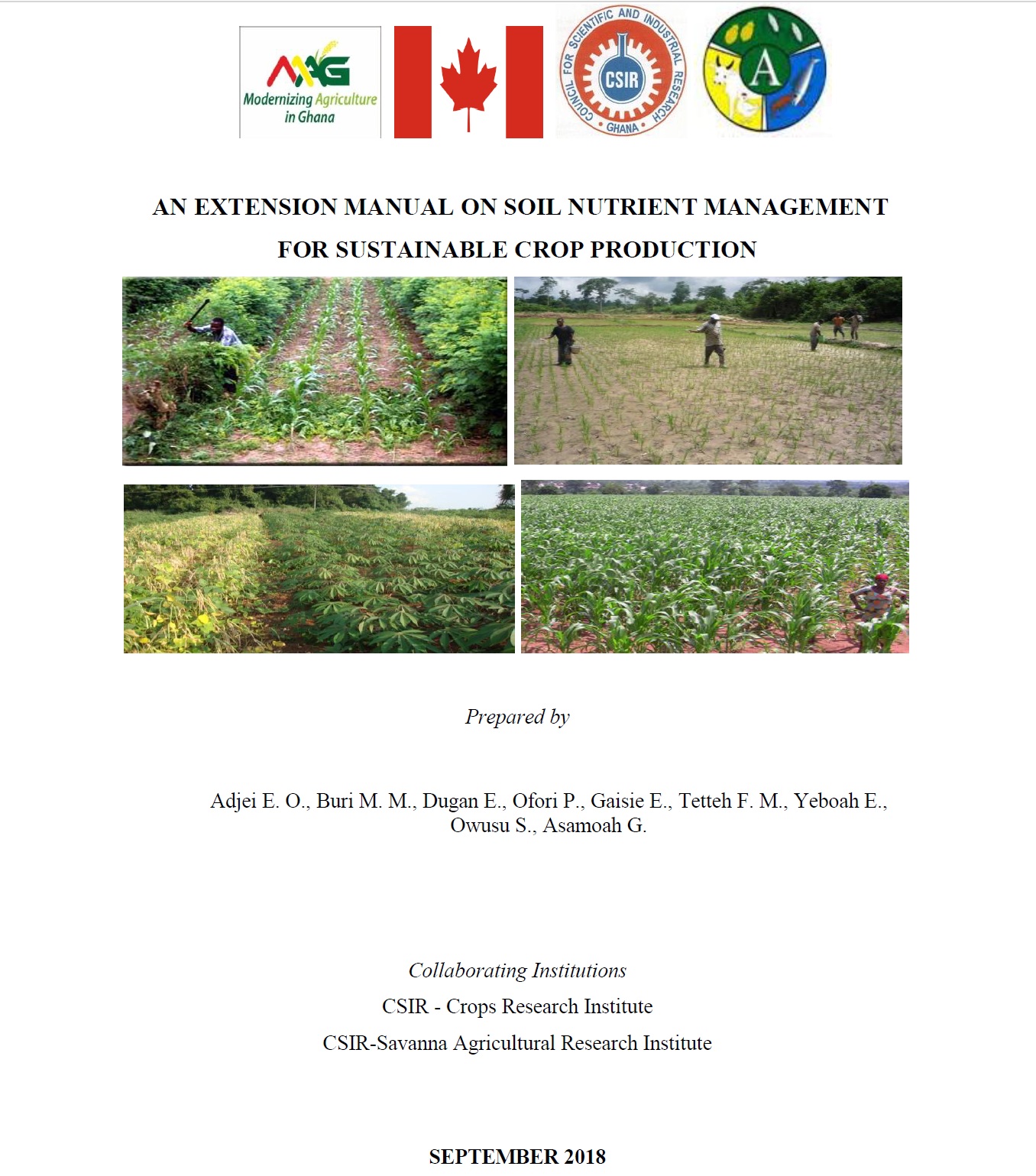 Soil Nutrient Management