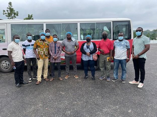 Tomato Initiative Team with the Management of Weddi Tomato Processing Limited