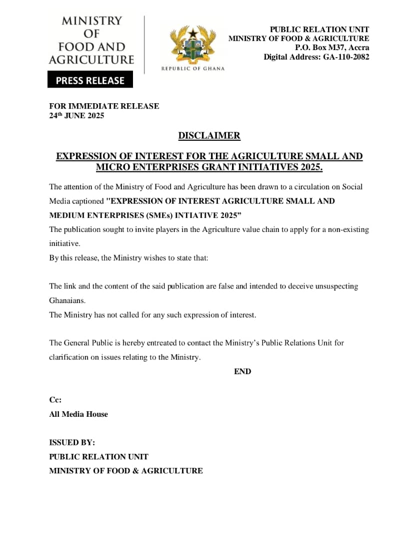 press release