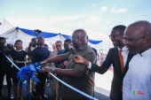 Minister Commissions Cold Storage Facility and breaks ground for Poultry Value Chain Project at Kpone