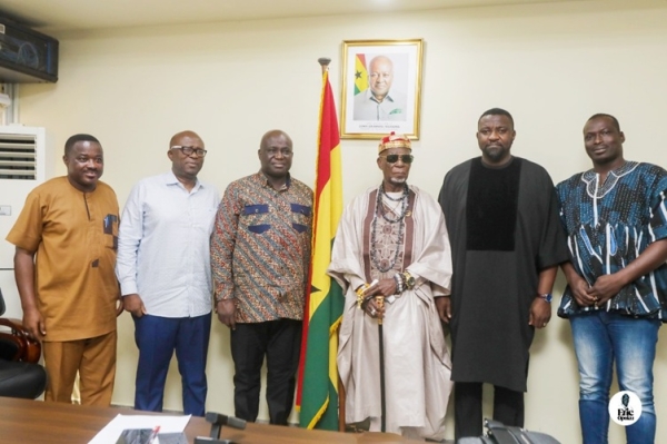 Buipewura pays Courtesy Call on Agric Minister
