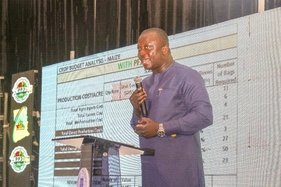 Agriculture will be an economic pillar for the youth under PFJ 2.0: Dr. Bryan Acheampong