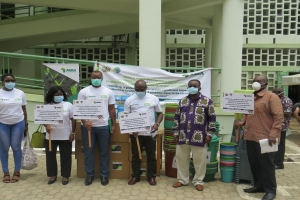 AGRA Donates COVID-19 PPEs to MoFA