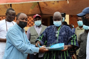 Government Resettles Affected Persons within the reservoir area of the Tamne Irrigation Dam