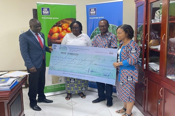 YARA Ghana, GEPA and CALLIGHANA Donate Towards National Farmers' Day Celebration